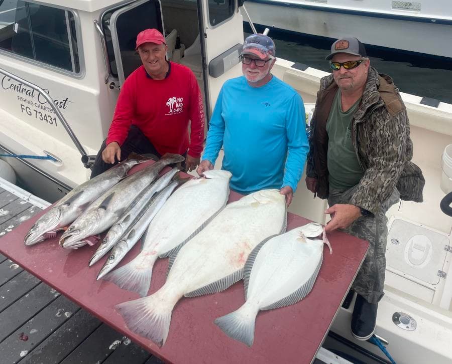 9-12 Hour Halibut / Seabass Trip