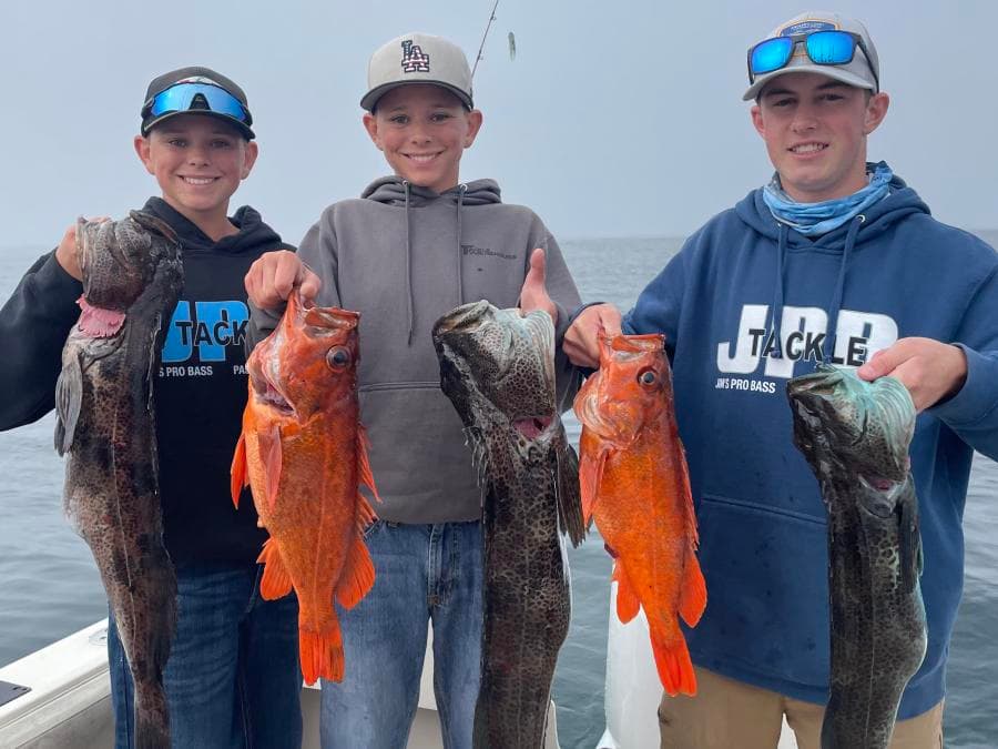 8 Hour Rockfish / Lingcod Trip